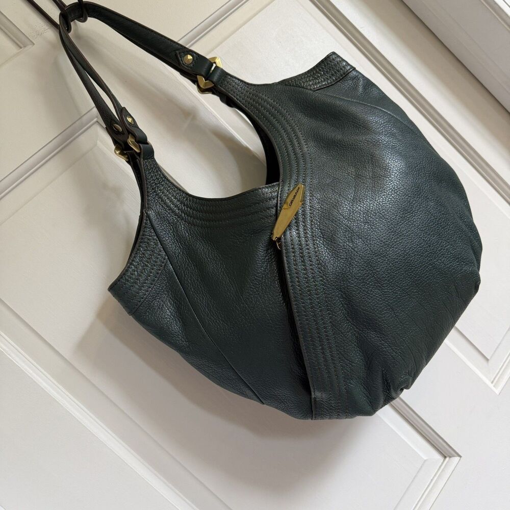 OrYany Tracy Women's Handbag  Emerald Green Leather Shoulder Hobo Bag